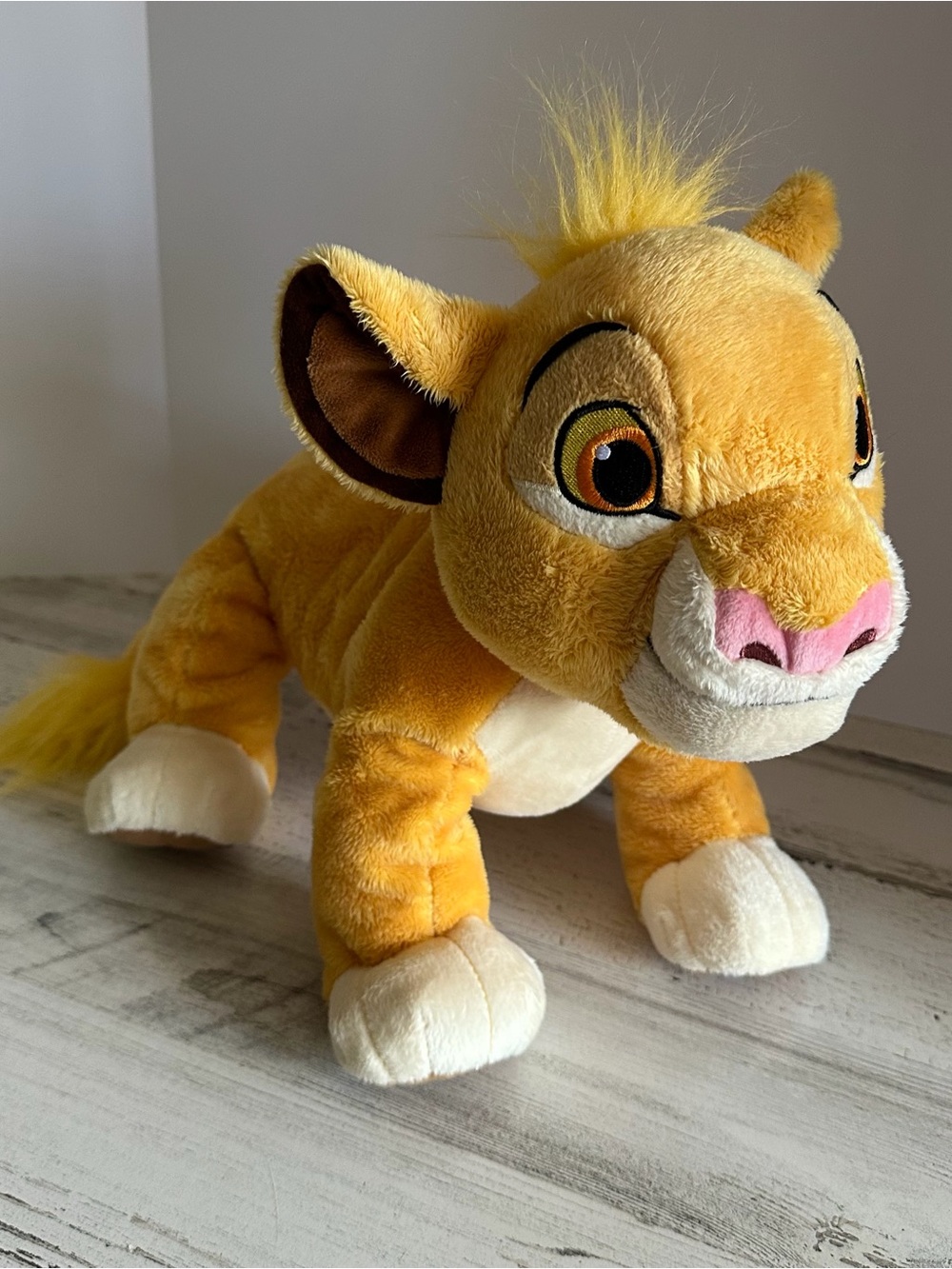 Disney Store The Lion King Young Simba Plush